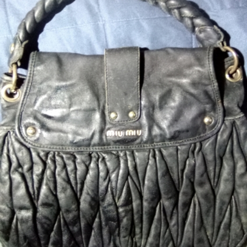 MIU Black Purse